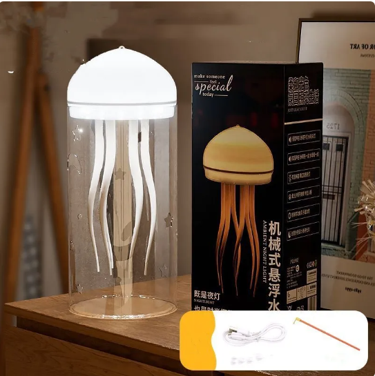 3D Floating Jellyfish Night Light