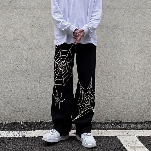 Anime Oversized Techwear Sweatpants for Men 2023