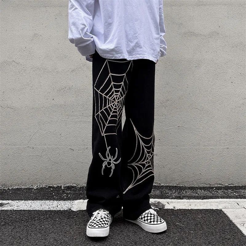 Anime Oversized Techwear Sweatpants for Men 2023