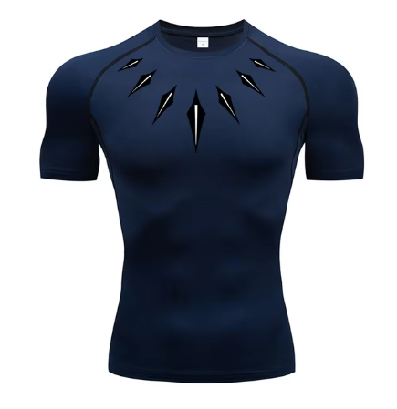 Black panther compression t-shirt