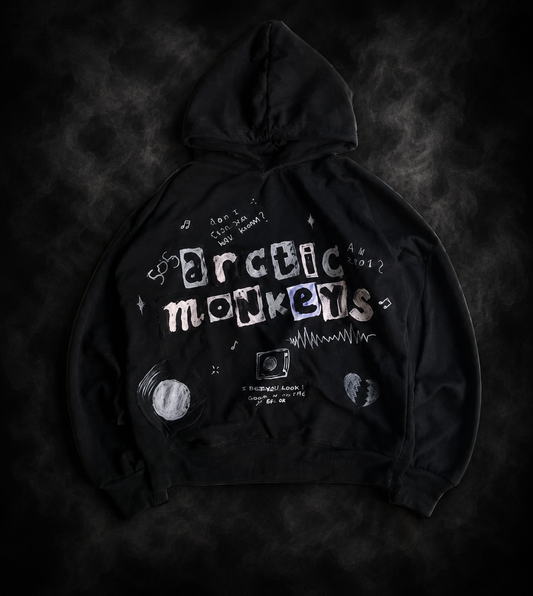ARCTIC MONKEYS Hoodie with Patch Design