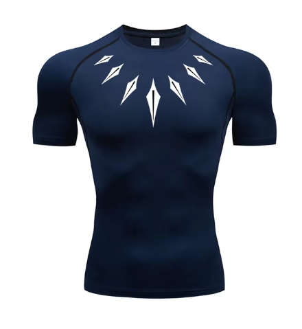 Black panther compression t-shirt