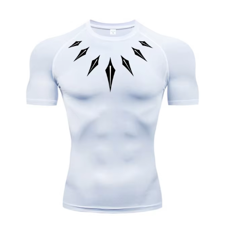 Black panther compression t-shirt
