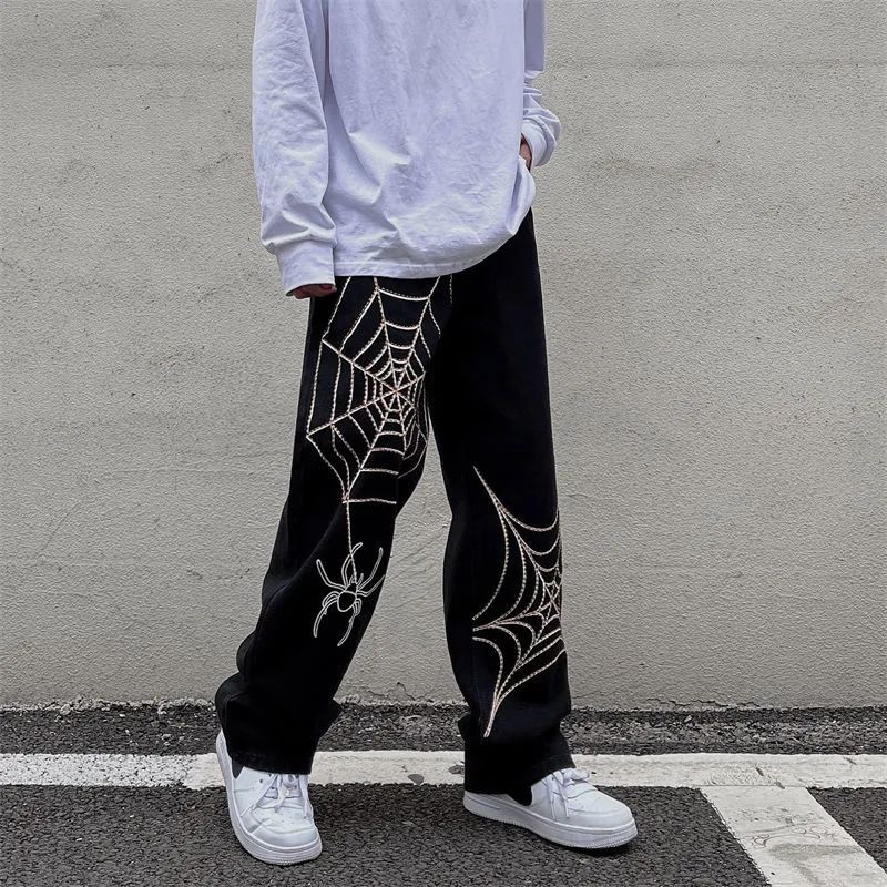 Anime Oversized Techwear Sweatpants for Men 2023