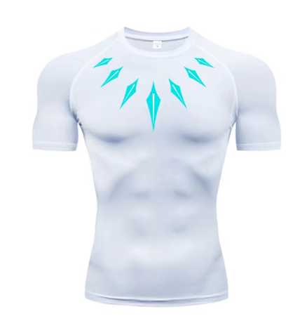 Black panther compression t-shirt