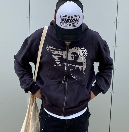 Y2K Grunge Hoodie Unisex Sweatshirt